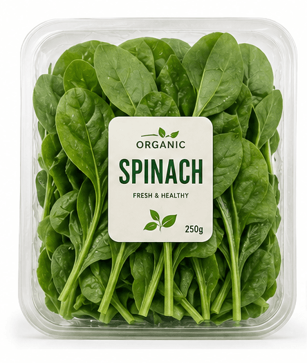 Organic Spinach 250g