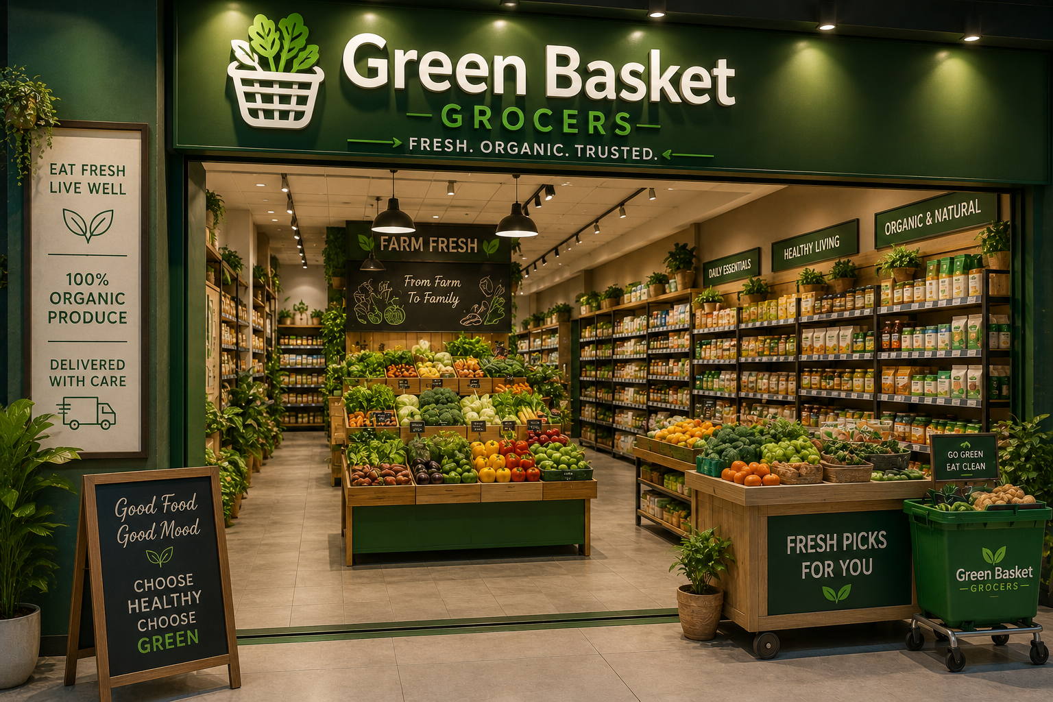 Green Basket Grocers